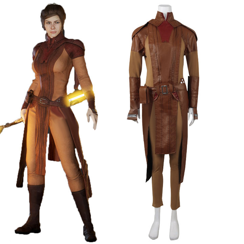 Women Knight Accessories - Bastila Shan Cosplay Kostüm Jedi Şövalye