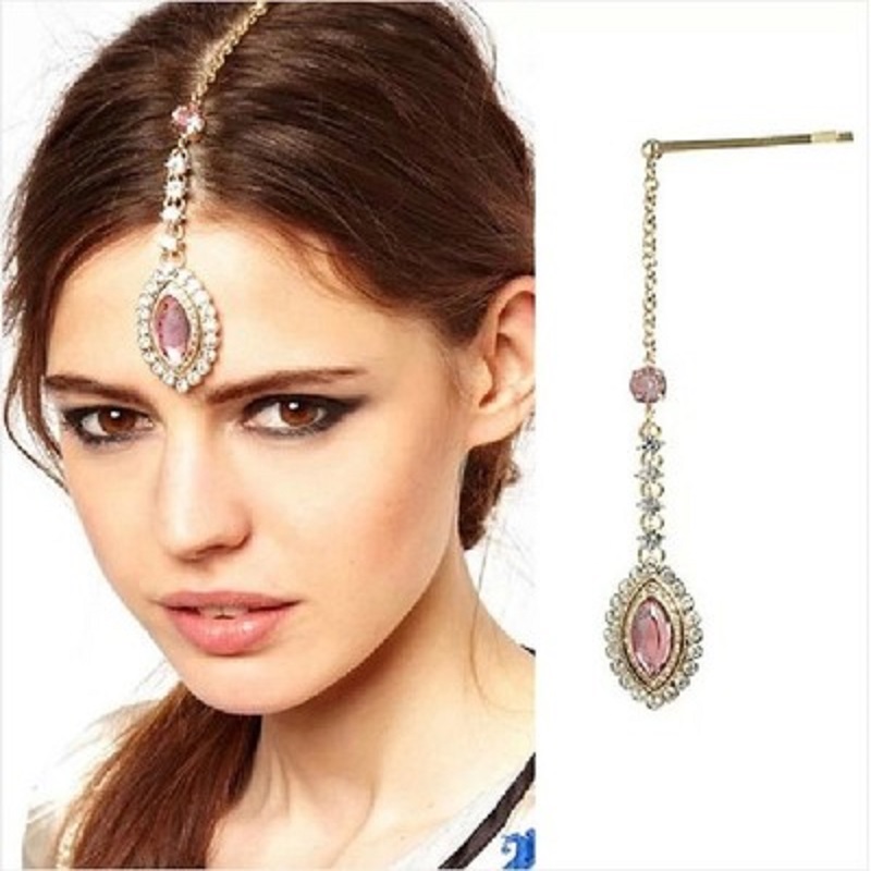 Women Accessories India - GETNOIVAS Boho etnik hint kadınlar saç