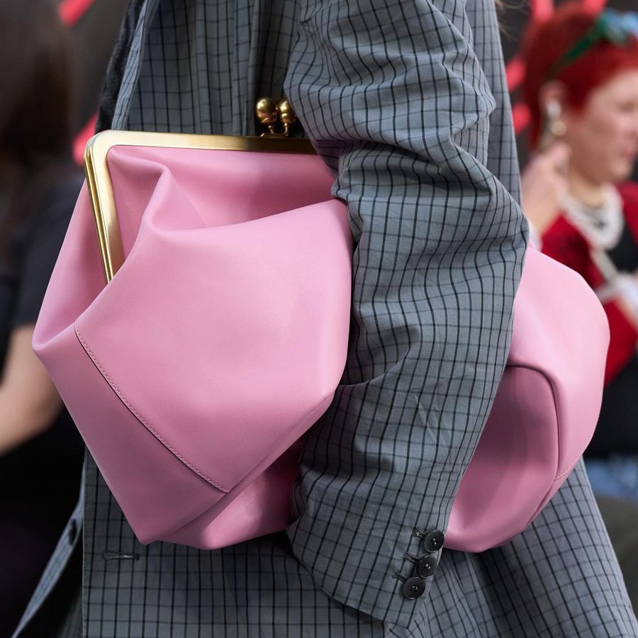 Women'S Accessories Purse - Klasik Büyük Kapasiteli Kisslock Çerçeve Klipsli