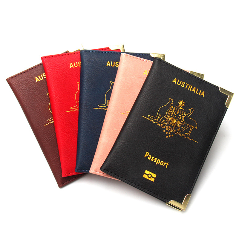 Women'S Accessories Australia - Avustralya seyahat pasaport kapağı kadınlar pembe