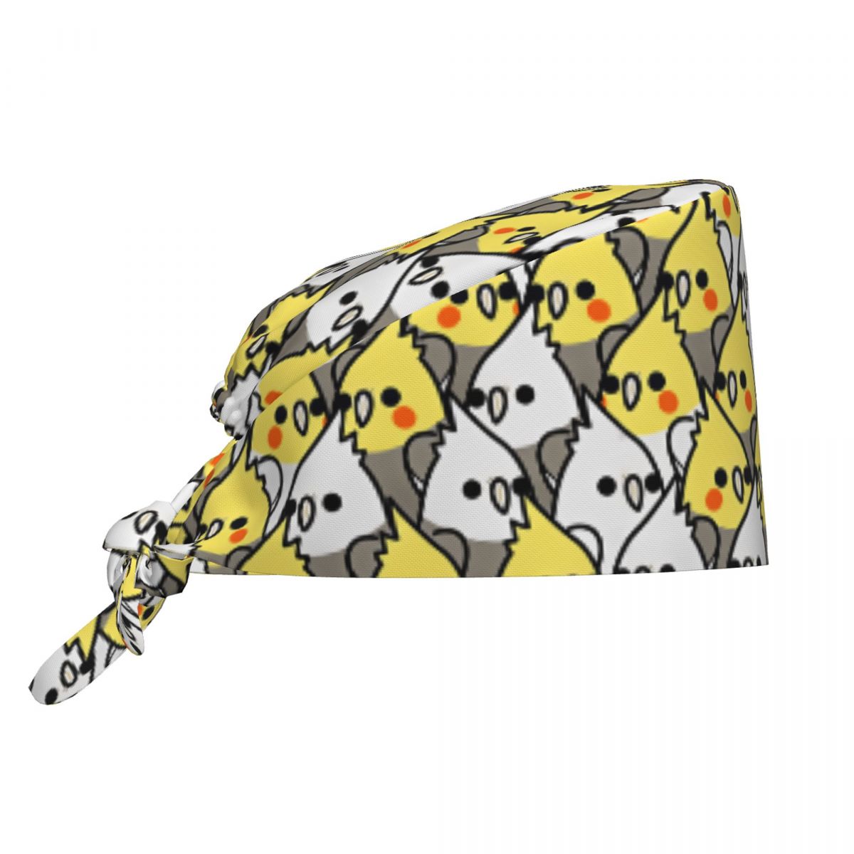 Women Accessories Poster - Scrub Caps Too Many Birds Cockatiel