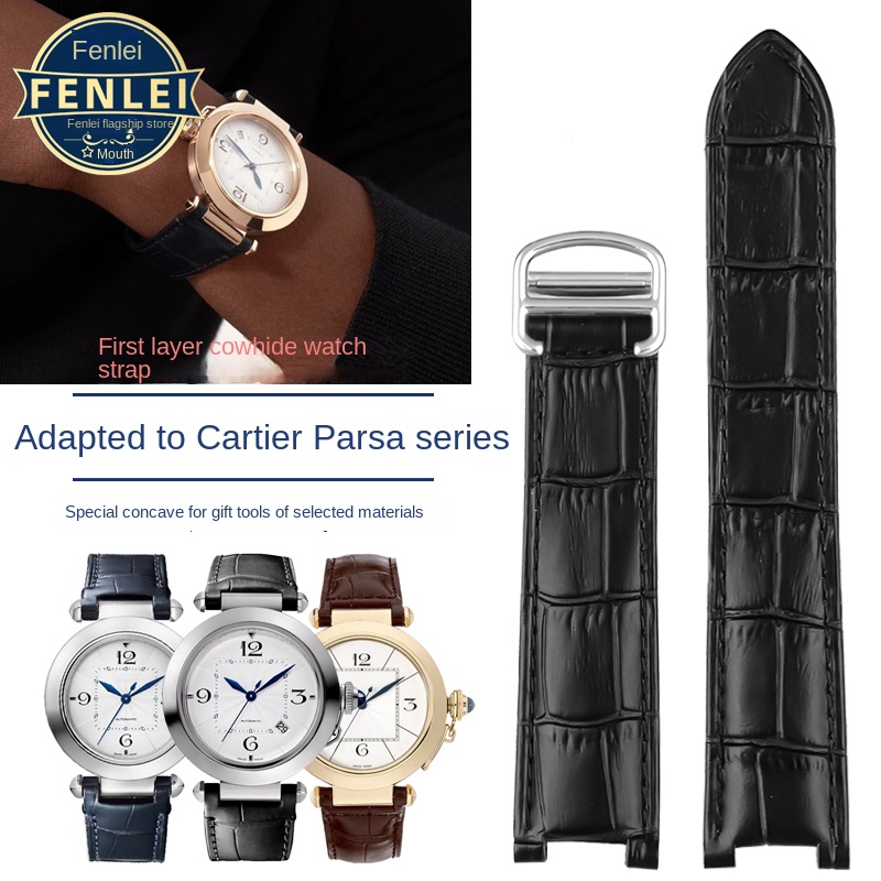 Women'S Accessories Cartier - Cartier PASHA saat kayışı Çentik Hakiki