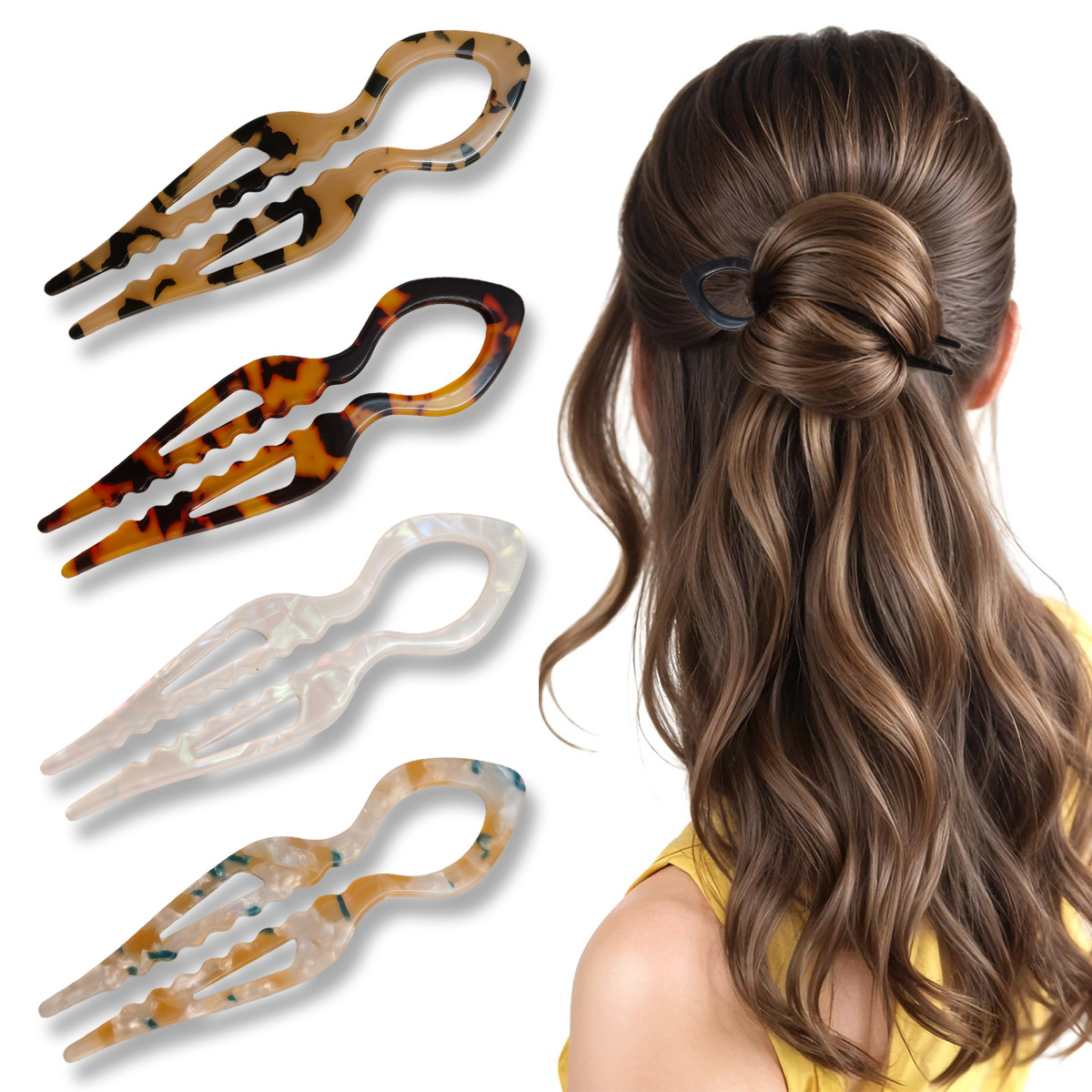 U Şeklinde Saç Tokaları Kaplum - Women Knight Accessories incelemesi ve fiyatı