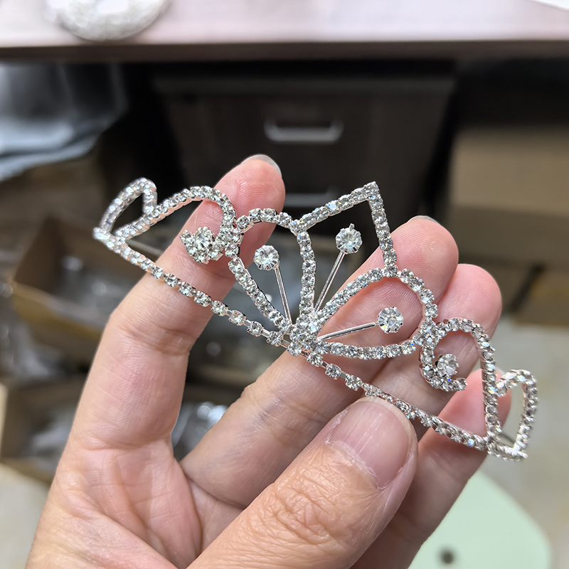 Gümüş Renkli Yapay Elmas Gelin - Women Knight Accessories incelemesi ve fiyatı