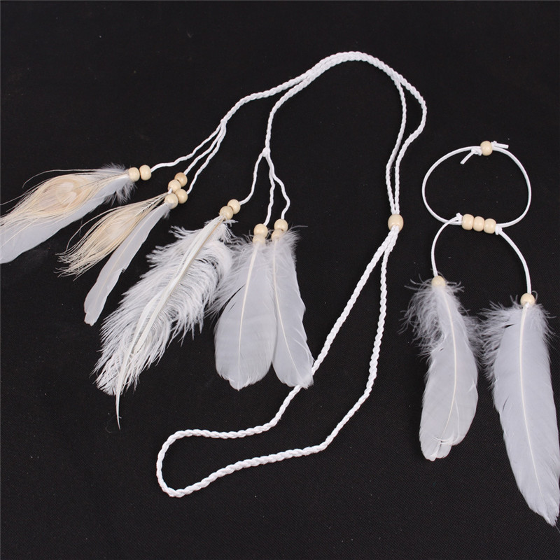 Hint beyaz tüy kafa bandı Head - Women Accessories India incelemesi ve fiyatı