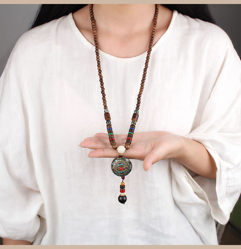 Nepal kolye kazak zinciri ahşa - Women Accessories Nepal incelemesi ve fiyatı