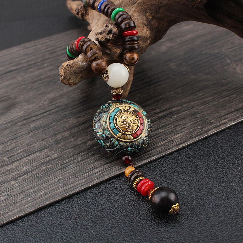 Nepal kolye kazak zinciri ahşa - Women Accessories Nepal incelemesi ve fiyatı