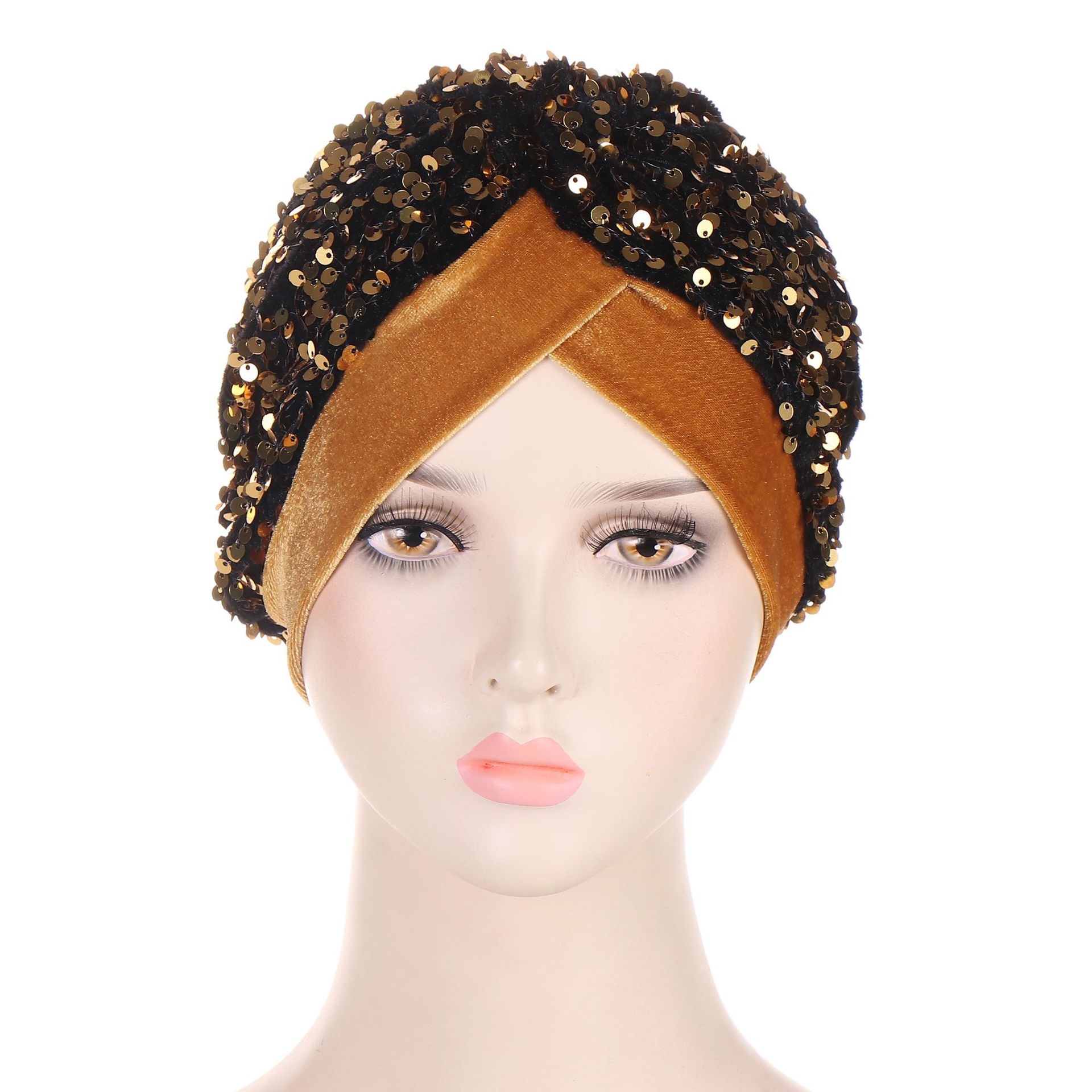 Glitter Pullarda Kadife Türban - Women Accessories India incelemesi ve fiyatı