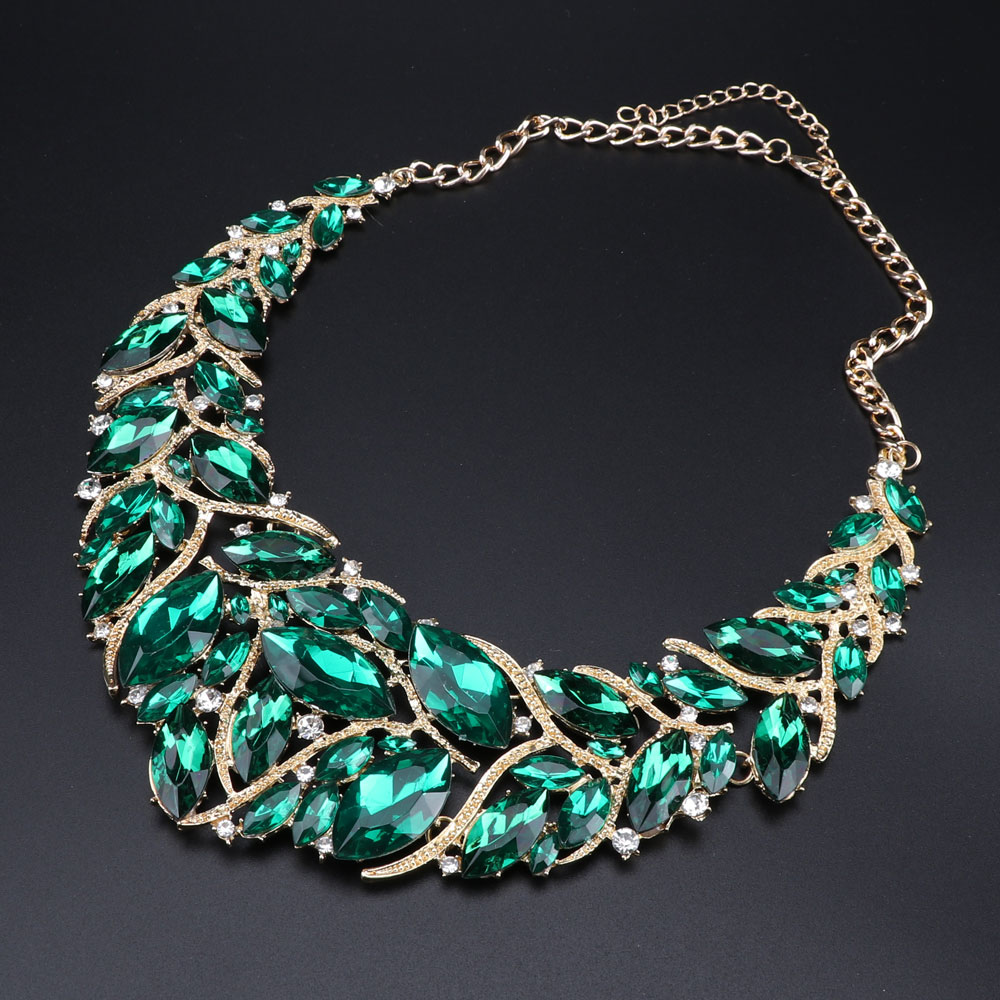 CYNTHIA lüks yeşil renk krista - Women Accessories India incelemesi ve fiyatı