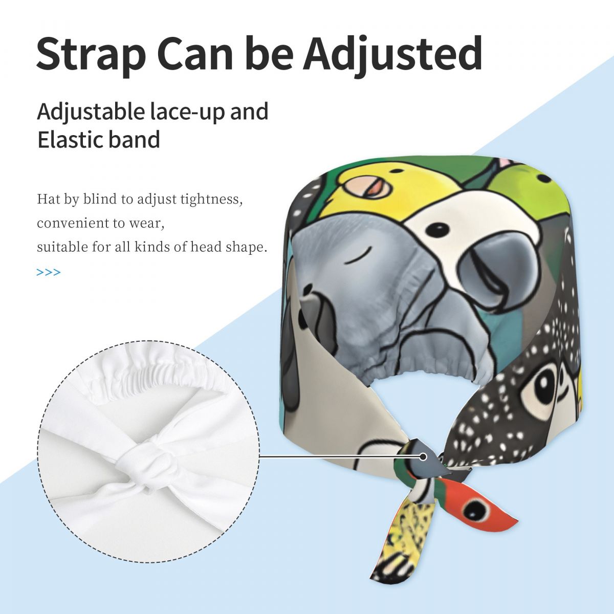 Fırçalama şapkaları Papağan Pa - Women Accessories Poster incelemesi ve fiyatı