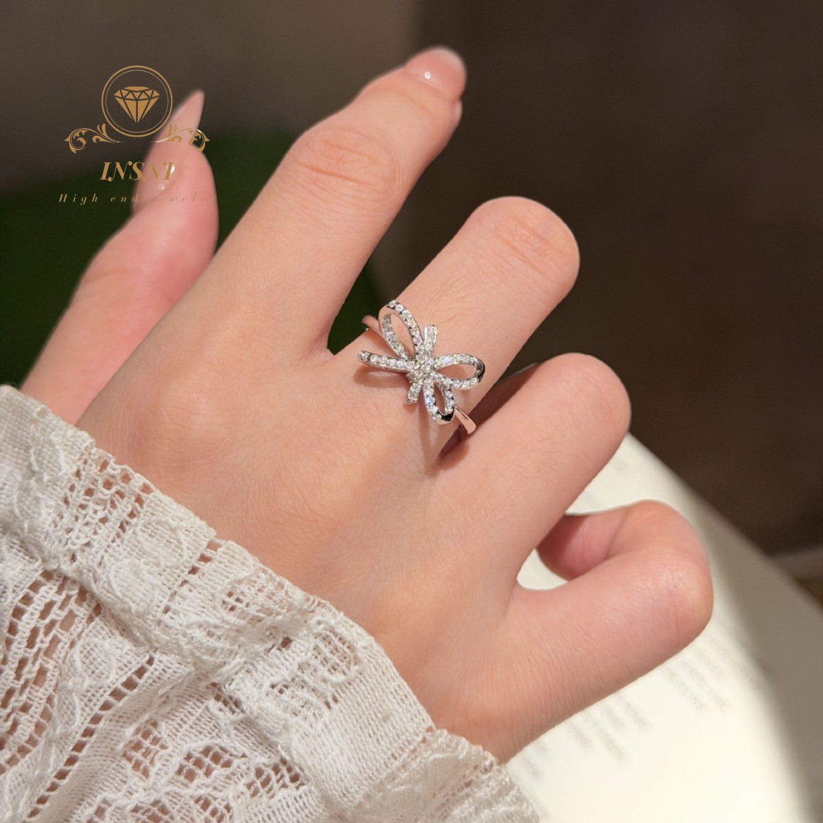 Gümüş Tamamı Pırlanta Detaylı  - Women'S Affordable Accessories incelemesi ve fiyatı