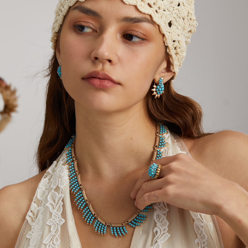 Bohemian Takı Vintage Mavi Bon - Women'S Accessories Trends 2026 incelemesi ve fiyatı