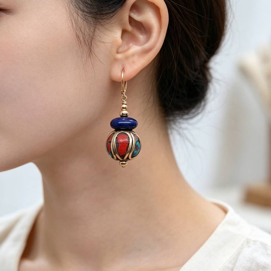 Sarkan El Yapımı Nepal Mavi La - Women Accessories Nepal incelemesi ve fiyatı
