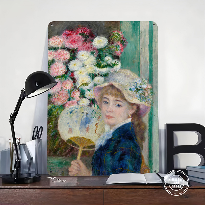 Fanlı ve Çiçekli Genç Kadın Me - Women Accessories Poster incelemesi ve fiyatı