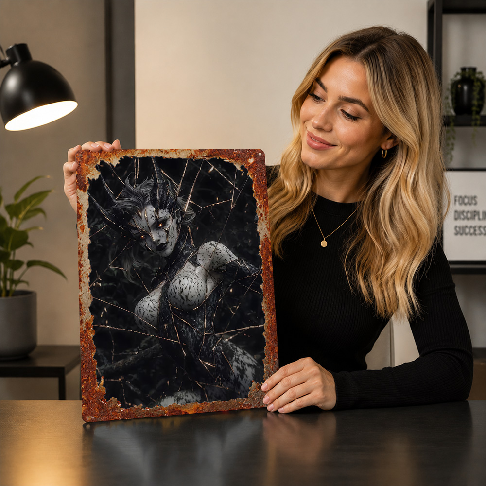 Karanlık Fantazi Kadın 3D Bask - Women Accessories Poster incelemesi ve fiyatı
