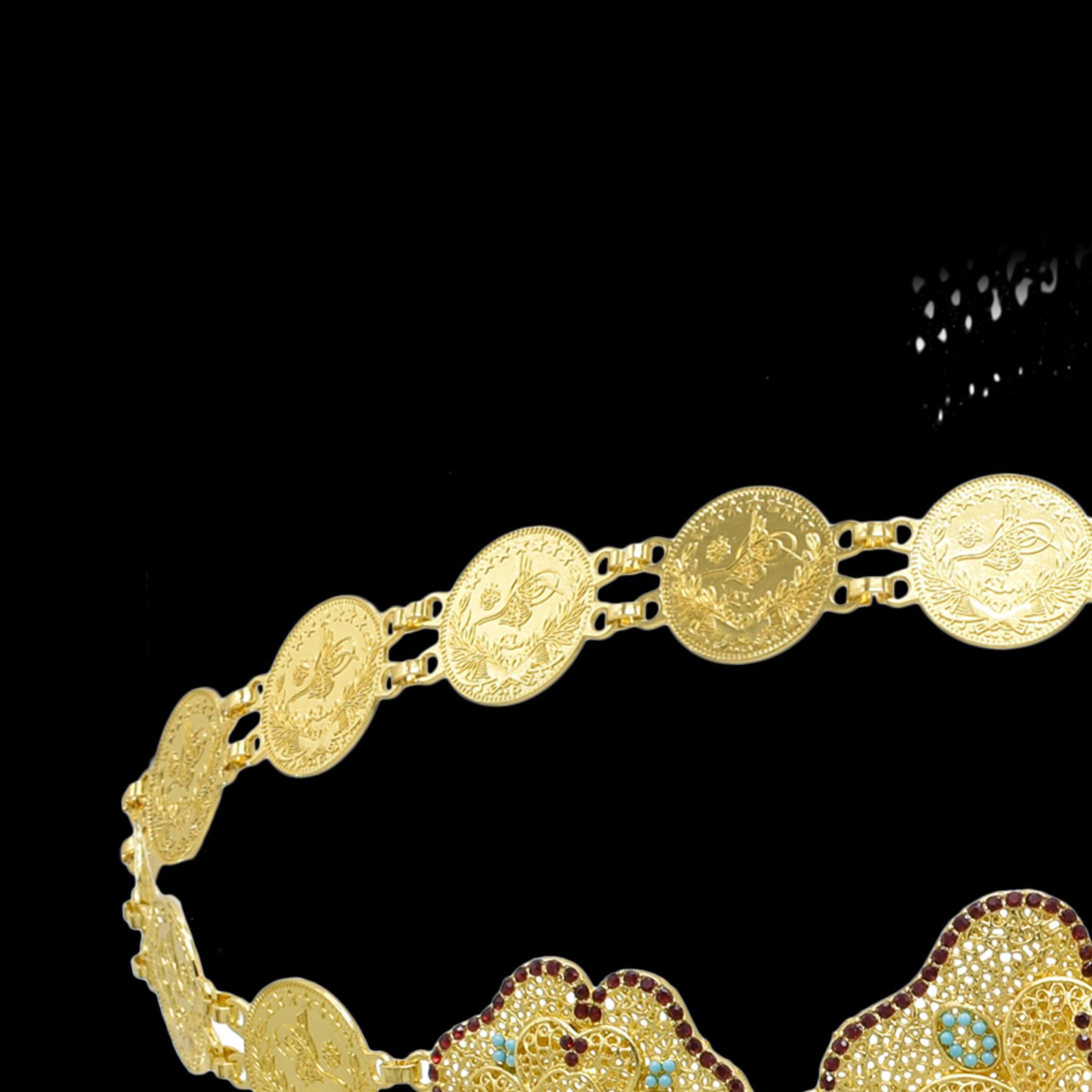 Hollow Out Çiçek Paraları Zinc - Women Accessories India incelemesi ve fiyatı