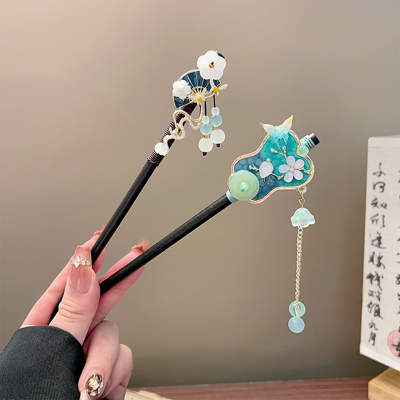 Klasik Püskül Saç Tokası Siyah - Women Knight Accessories incelemesi ve fiyatı