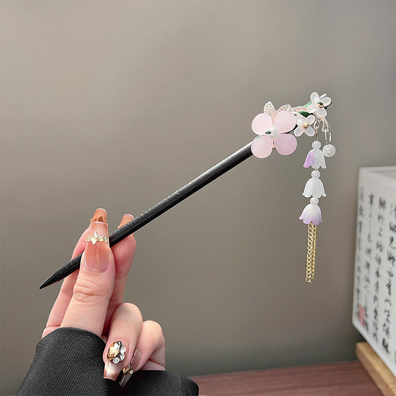 Klasik Püskül Saç Tokası Siyah - Women Knight Accessories incelemesi ve fiyatı