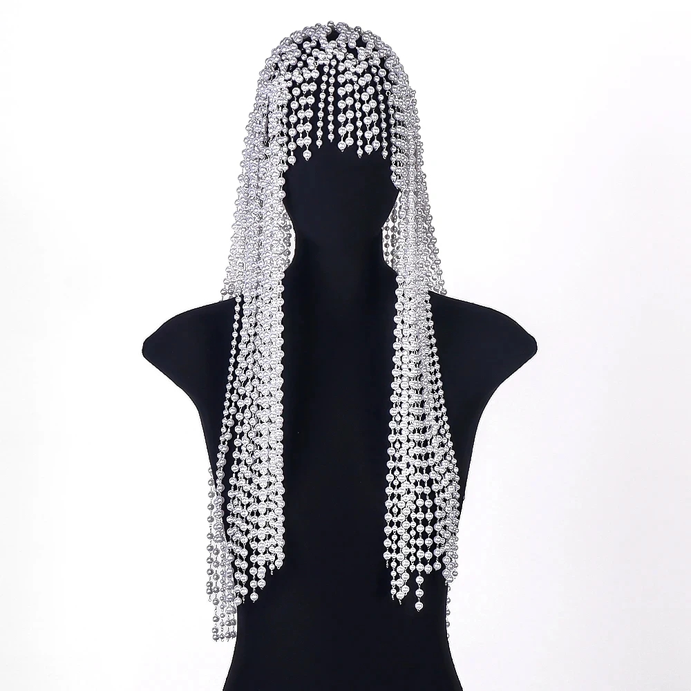 Moda inci püskül başlığı düğün - Women Accessories India incelemesi ve fiyatı