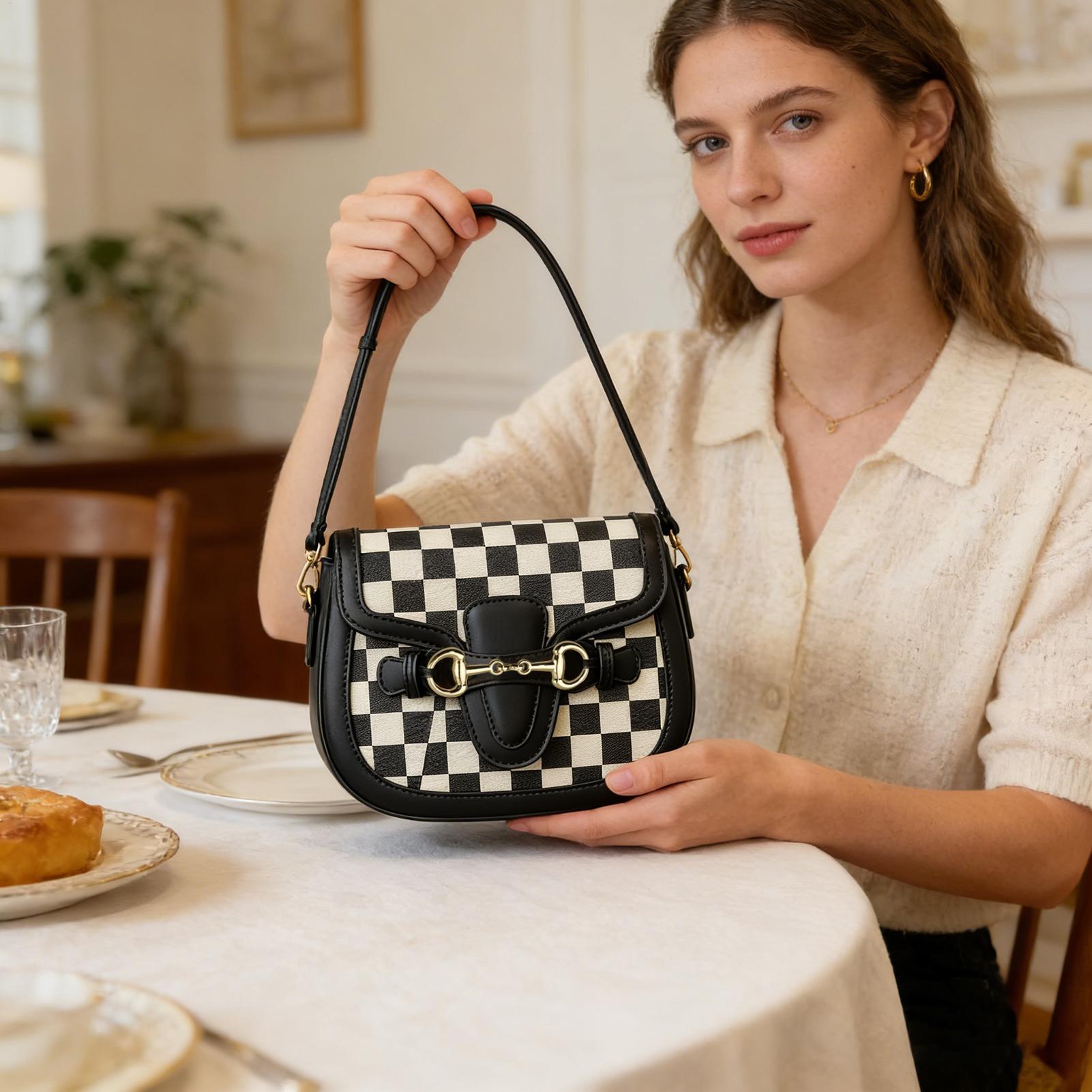 Çift D Halkalı Snaffle Bit Ala - Women'S Accessories Purse incelemesi ve fiyatı